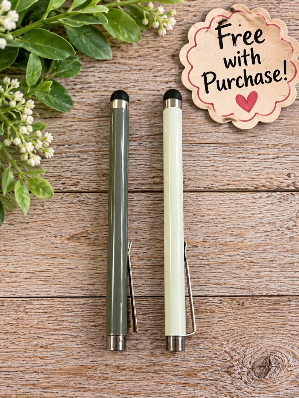2-Pack Stylus Pens – Touch Screens ✨ Free With Purchase